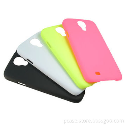 PC Hard Case with Rubber Finishing for Samsung Galaxy S4